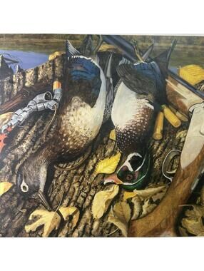 Steve Hamrick "Just Rewards” S/N Limited Edition Wood Duck Art Print 1141/6000